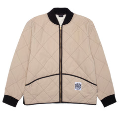 Quilted Mechanic Jacket [Creme]