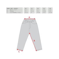 Baggy Pant [Indigo Denim]