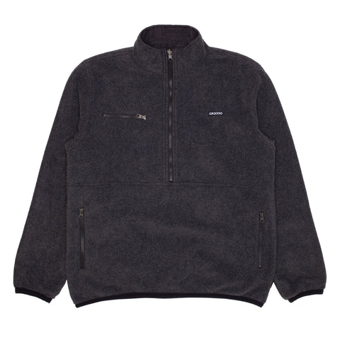 Reversible Polar Fleece Jacket [Black]