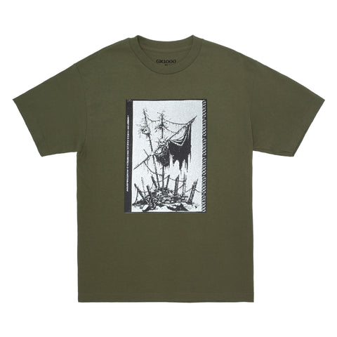 Hamburger Lady Tee [Military Green]