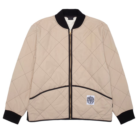 Quilted Mechanic Jacket [Creme]
