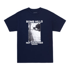 Bomb Hills Not Countries Tee [Navy]
