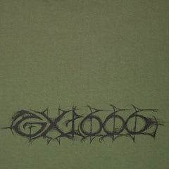 Dystopia Gas Mask Tee [Military Green]