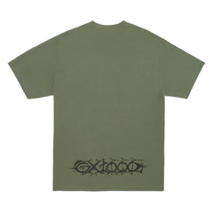 Dystopia Gas Mask Tee [Military Green]