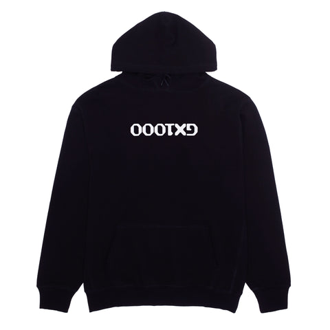 OG Logo Upside Down Hoodie [Black]