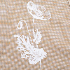 Short Sleeve Button Down [Tan Plaid]