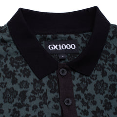 Polo Shirt [Floral Emerald]