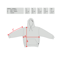 Leaf Hoodie  [Black]