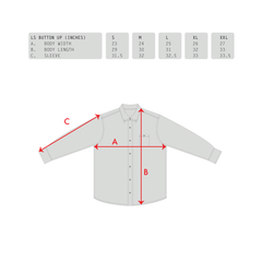 Long Sleeve Button Down [Black Stripe]