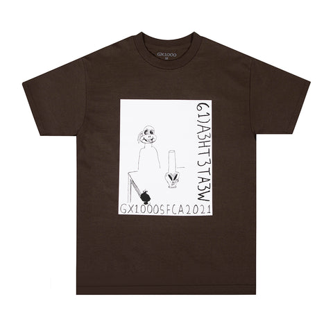 61)A3HT3TA3W Tee [Dark Chocolate]