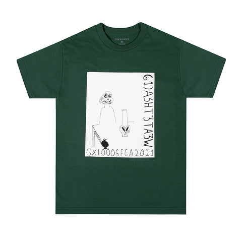 61)A3HT3TA3W Tee [Forrest Green]